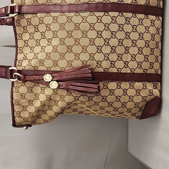 GUCCI GG Canvas Marrakech Tote Bag - Picture 3 of 16